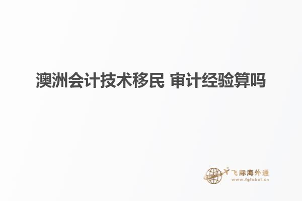 澳洲会计技术移民 审计经验算吗