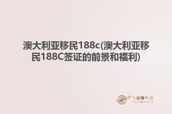 澳大利亚移民188c(澳大利亚移民188C签证的前景和福利)