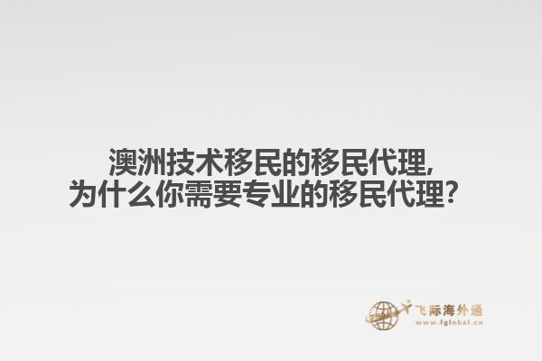 澳洲技术移民的移民代理,为什么你需要专业的移民代理？