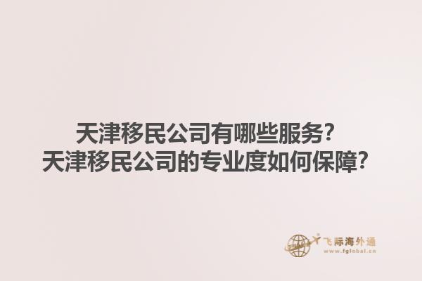 天津移民公司有哪些服务？天津移民公司的专业度如何保障？1.jpg