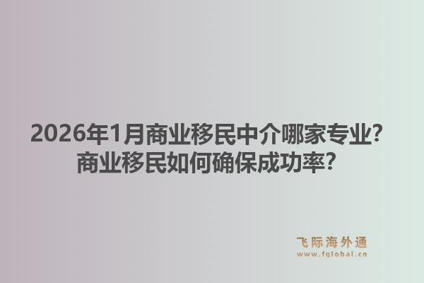 2026年1月商业移民中介哪家专业？商业移民如何确保成功率？1.jpg
